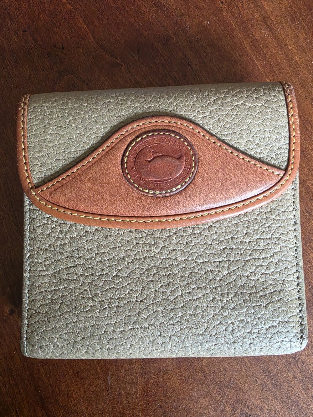 Vintage Dooney and Bourke W76 Credit Card Wallet